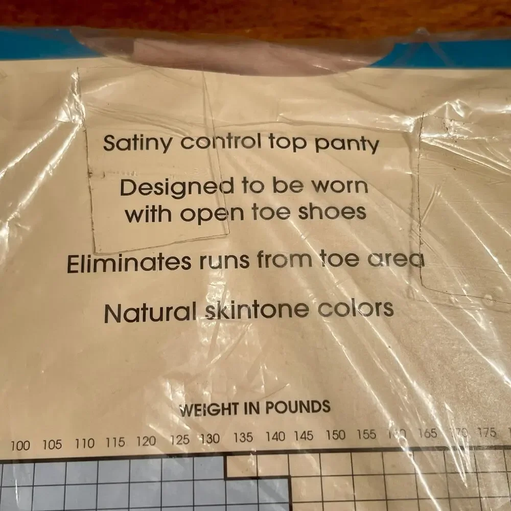 J.C. Penney East 5th Panty Hose Sheer‎ Caress Toeless Silky Sheer 3-Piece Set
